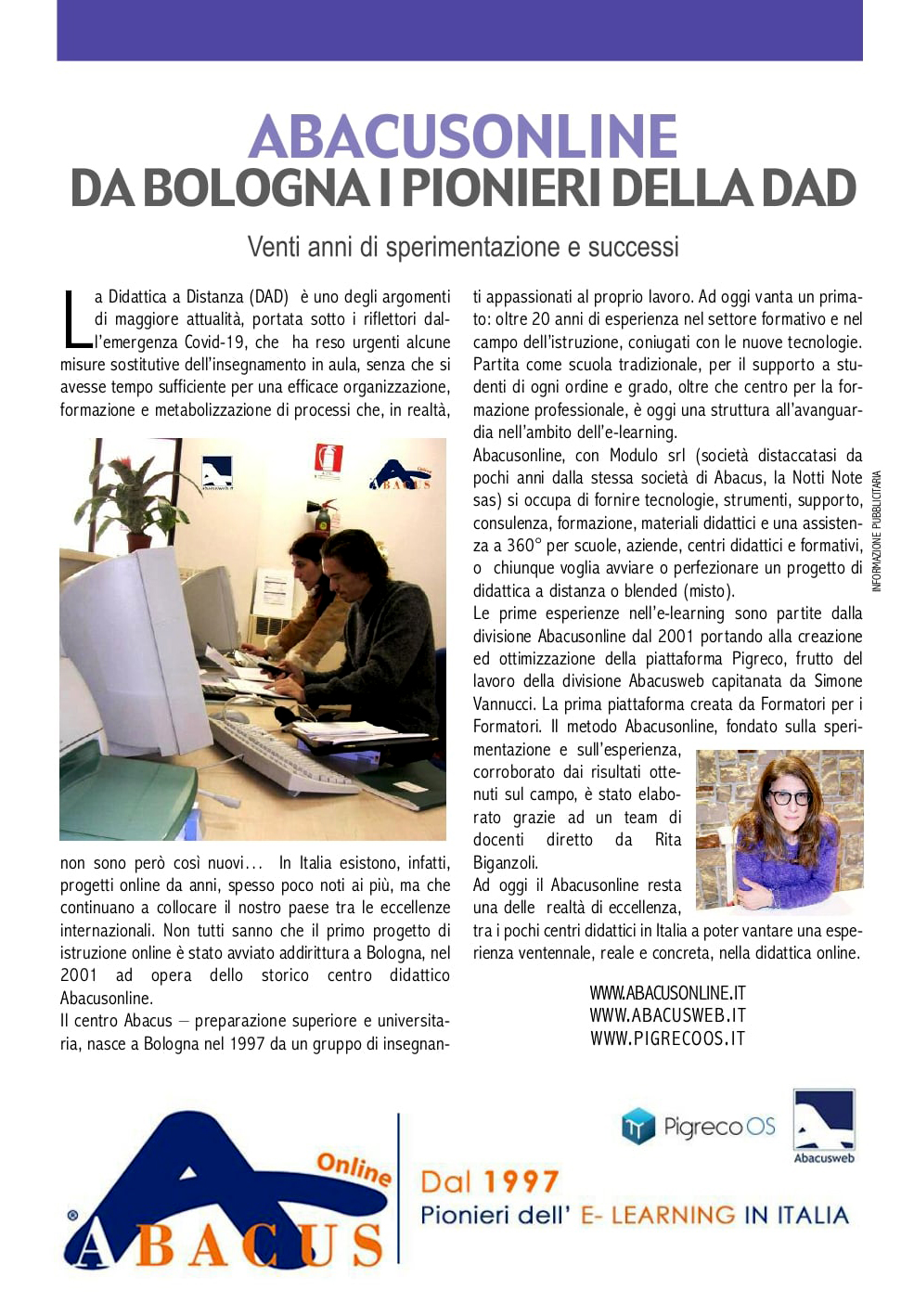 Abacusonline su Di Tutto di Marzo/Aprile 2021